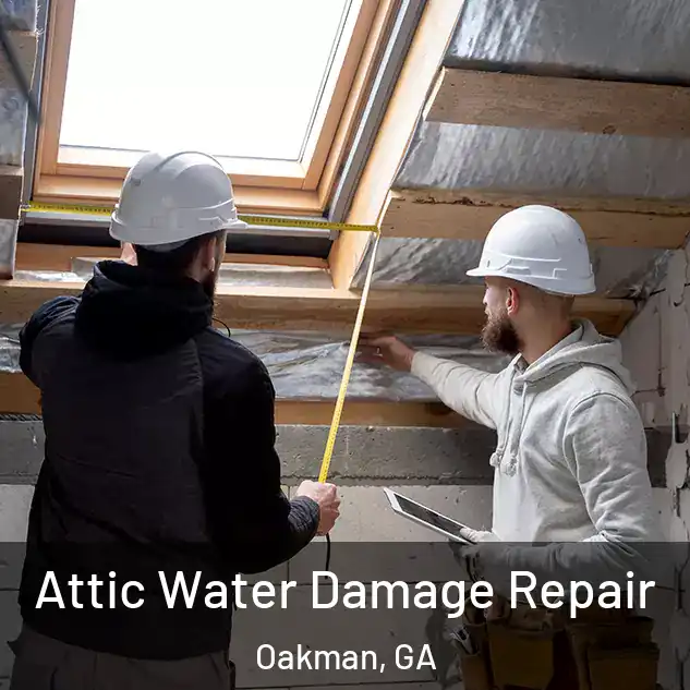 Attic Water Damage Repair Oakman, GA