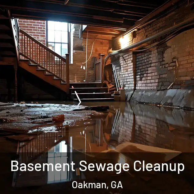  Basement Sewage Cleanup Oakman, GA