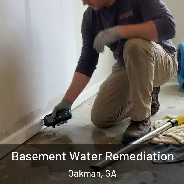 Basement Water Remediation Oakman, GA