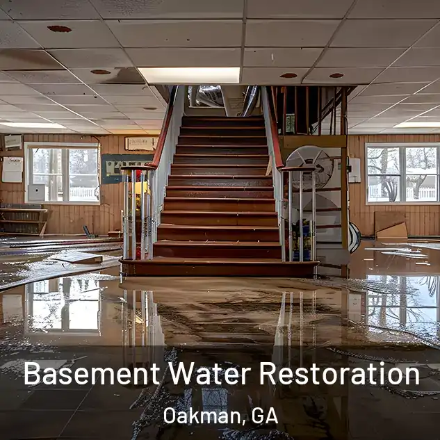  Basement Water Restoration Oakman, GA