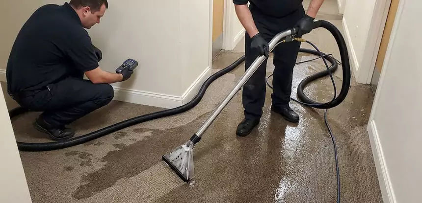 Basement Flooded Carpet Soaked Recovery in Oakman