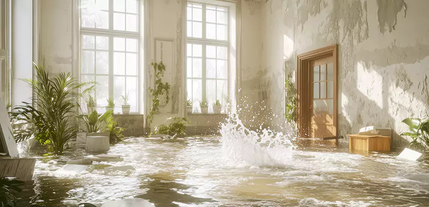 Water and Fire Damage Restoration in Oakman