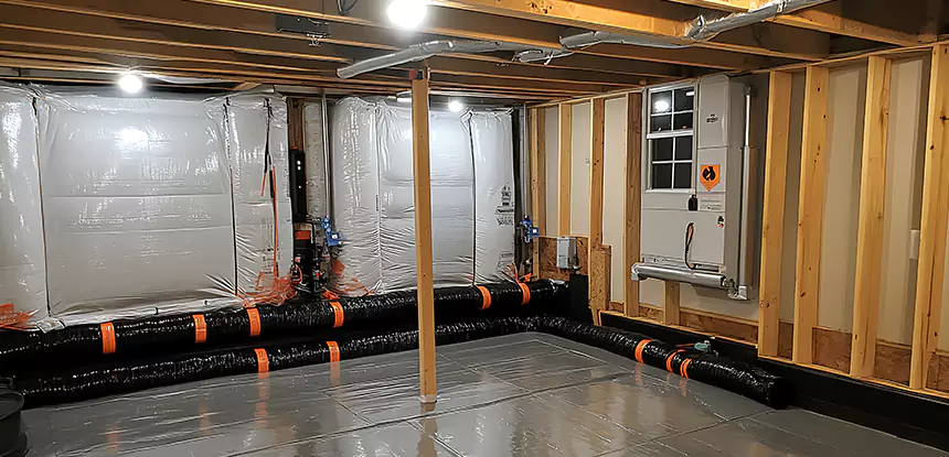 Crawl Space Humidity Control in Oakman