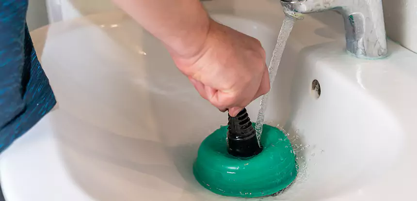 Sink Standing Water Blockage Removal in Oakman