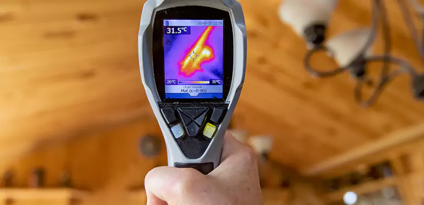 Infrared Camera Roof Leak Detection in Oakman