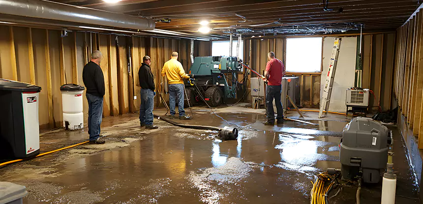 Commercial Flood Damage Remediation in Oakman