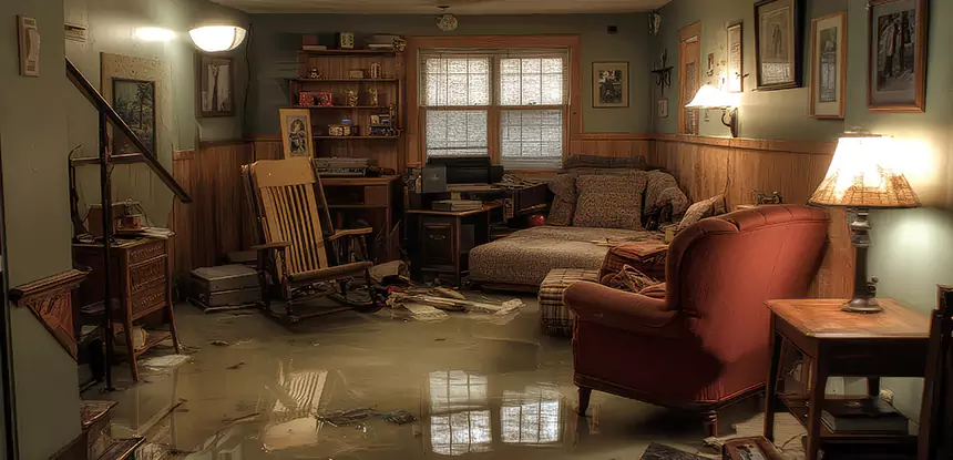 Professional Wet Basement Cleanup Services in Oakman, GA