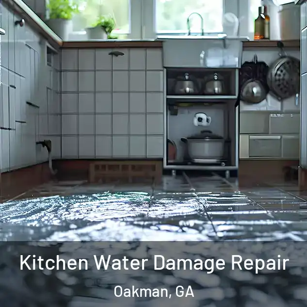  Kitchen Water Damage Repair Oakman, GA