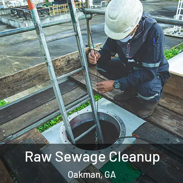  Raw Sewage Cleanup Oakman, GA