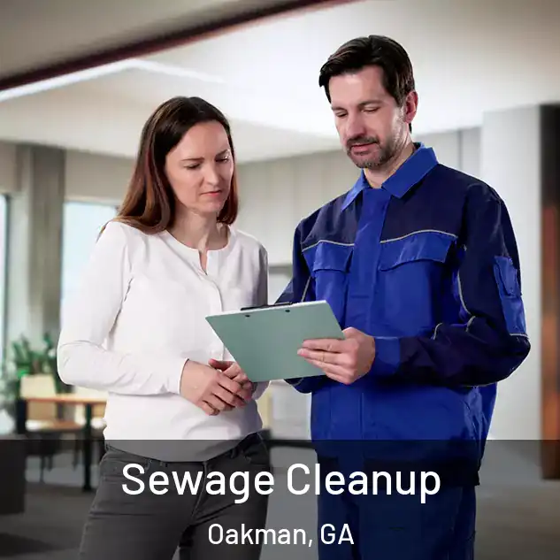  Sewage Cleanup Oakman, GA