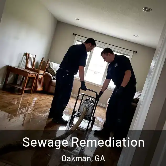  Sewage Remediation Oakman, GA
