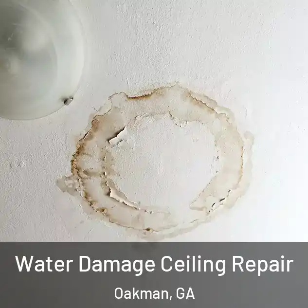  Water Damage Ceiling Repair Oakman, GA