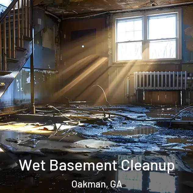  Wet Basement Cleanup Oakman, GA